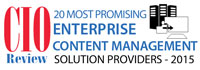 Top 20 Enterprise Content Management Solution Companies - 2015