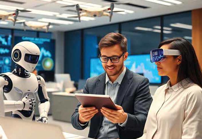 Shaping the Future of Work and Learning with AI