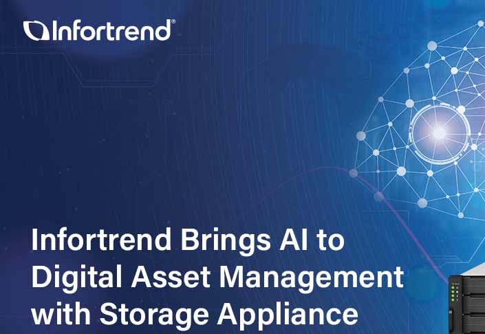 Infortrend Brings AI to Digital Asset Management with Storage Appliance EonStorGSi