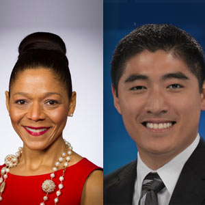 Lisa Williams, Contract Labor Strategy Team Leader, and Shaohao Wu, Contract Labor Strategy IT Leader, DOW [INDEXDJX: .DJI]