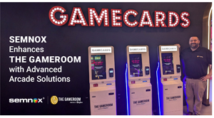 The GAMEROOM Powered by Hasbro Partners with Semnox