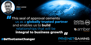 Pronet Gaming awarded Isle of Man’s Software Supplier Licence (B2B)