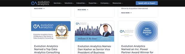 Evolution Analytics