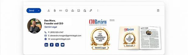 Email signature