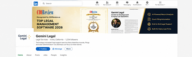 LinkedIn banner
